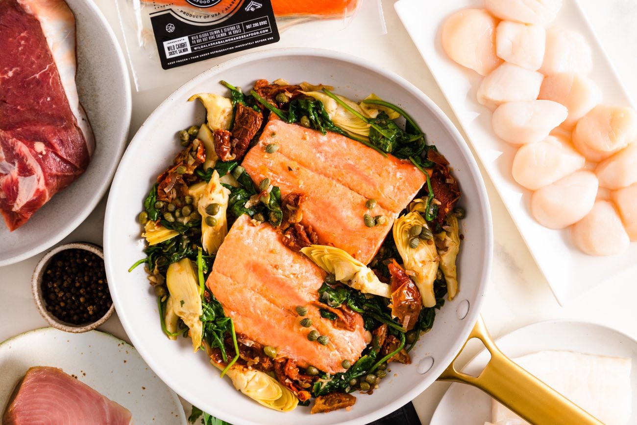 Mediterranean Style Salmon Recipe